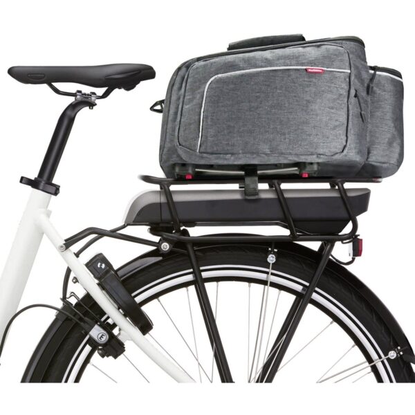 KLICKfix Bikebasket GT Uniklip 2 - Fahrradkorb - fleur black – Bild 3
